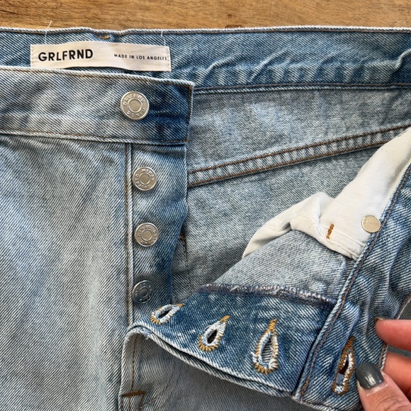 GRLFRND Bella Low Rise Boyfriend Jeans Size 32 - Picture 6 of 11
